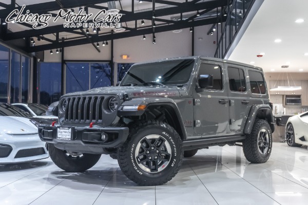 Used 2019 Jeep Wrangler Unlimited Rubicon 4X4 SUV LED Lighting! Premium Audio! NAV! for sale Sold at Chicago Motor Cars in West Chicago IL 60185 1