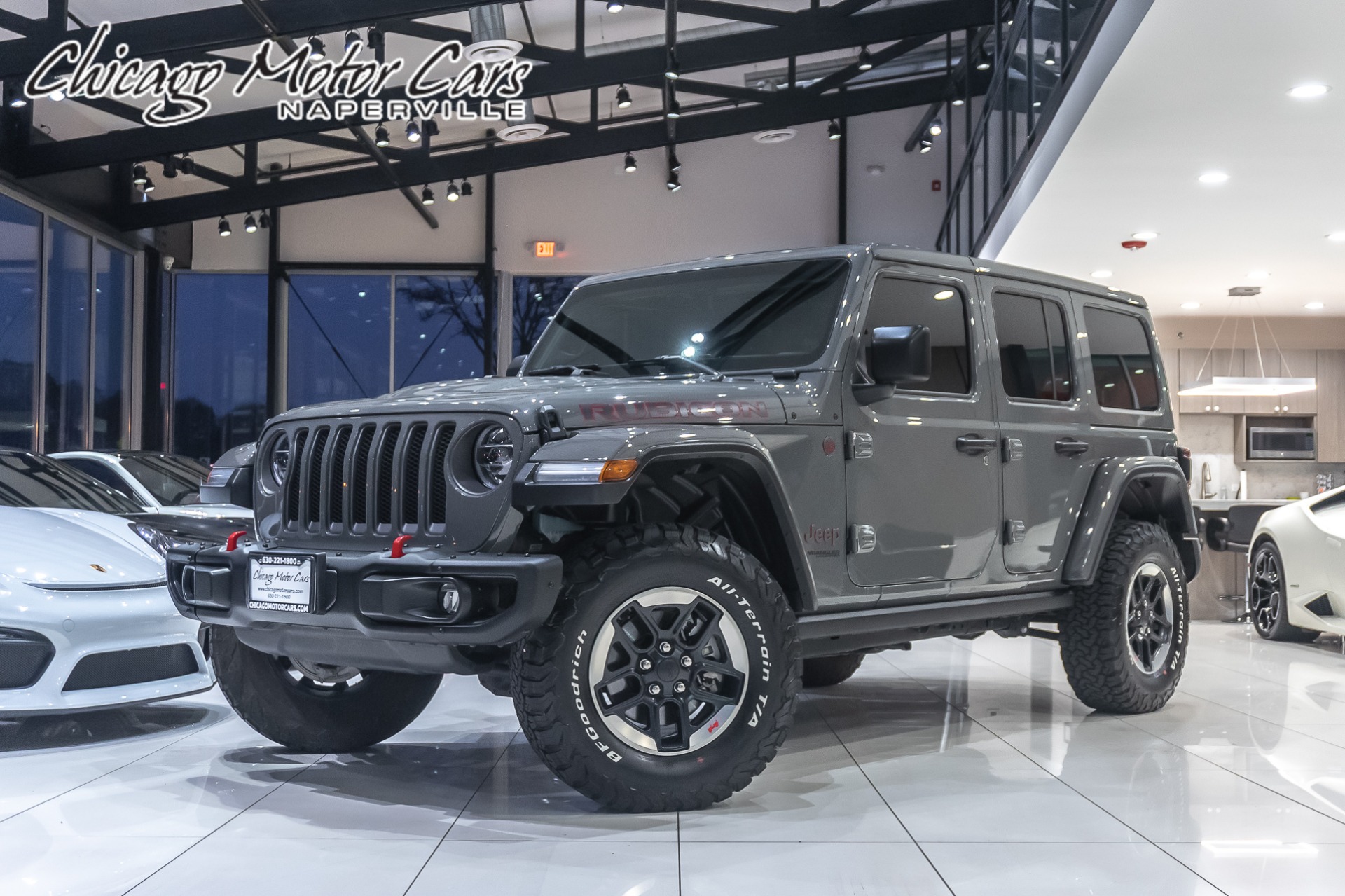 Used 2019 Jeep Wrangler Unlimited Rubicon 4X4 SUV LED Lighting! Premium Audio! NAV! for sale Sold at Chicago Motor Cars in West Chicago IL 60185 1