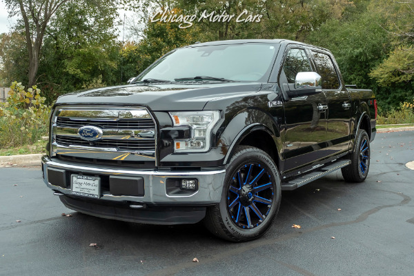 Used 2015 Ford F-150 Lariat 4x4 SuperCrew Ecoboost Pickup-Truck 502A EQUIPMENT GROUP! for sale Sold at Chicago Motor Cars in West Chicago IL 60185 2