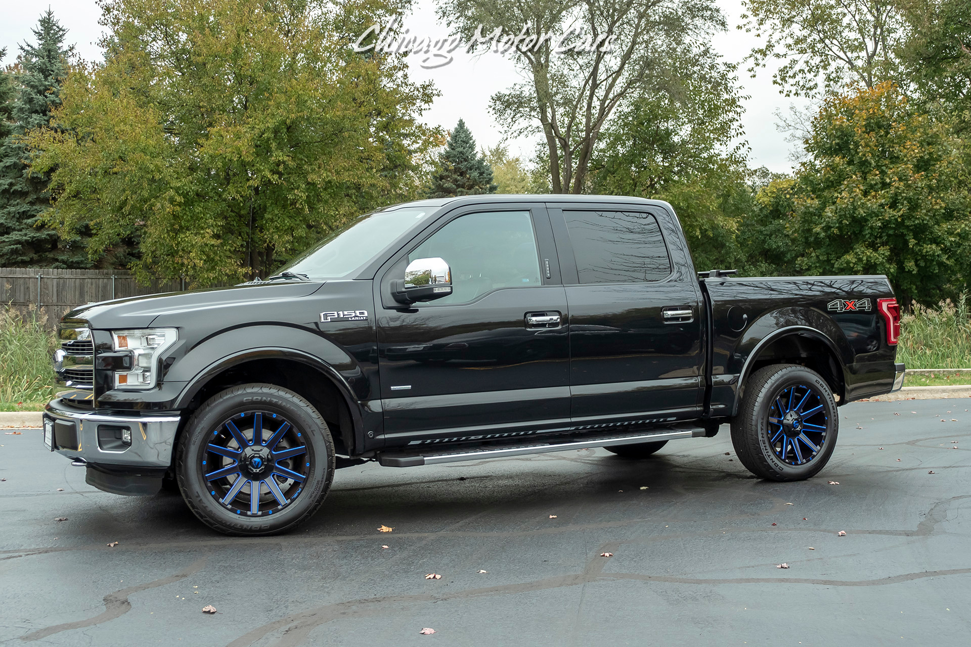 Used 2015 Ford F-150 Lariat 4x4 SuperCrew Ecoboost Pickup-Truck 502A EQUIPMENT GROUP! for sale Sold at Chicago Motor Cars in West Chicago IL 60185 1
