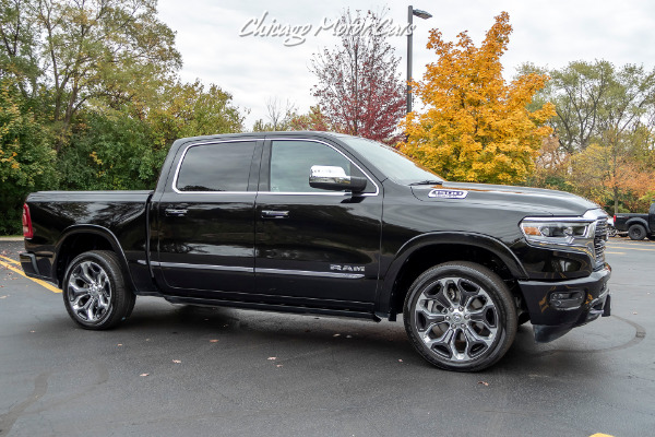 Used 2019 Ram 1500 Limited Crew Cab 4x4 Pick-Up Truck MSRP $64K+ HEMI V8! LOW MILES! for sale Sold at Chicago Motor Cars in West Chicago IL 60185 4