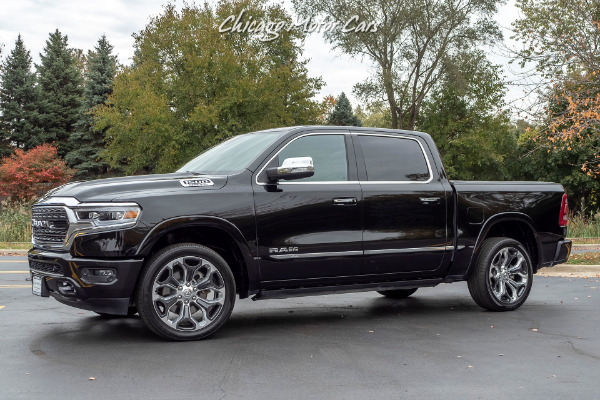 Used 2019 Ram 1500 Limited Crew Cab 4x4 Pick-Up Truck MSRP $64K+ HEMI V8! LOW MILES! for sale Sold at Chicago Motor Cars in West Chicago IL 60185 1