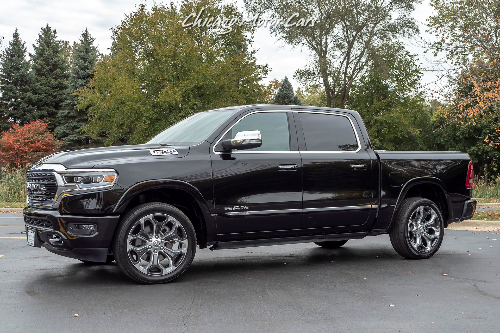 Used 2019 Ram 1500 Limited Crew Cab 4x4 Pick-Up Truck MSRP $64K+ HEMI V8! LOW MILES! for sale Sold at Chicago Motor Cars in West Chicago IL 60185 1