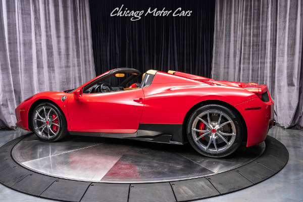 Used 2013 Ferrari 458 Spider Convertible Factory Ferrari Carbon Fiber! Scuderia Shields! for sale Sold at Chicago Motor Cars in West Chicago IL 60185 3