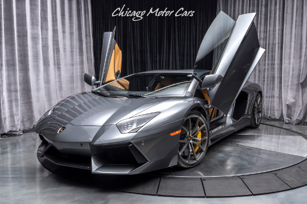 Used 2015 Lamborghini Aventador LP700-4 Coupe Original MSRP $458k+ Serviced Only 5k Miles! for sale Sold at Chicago Motor Cars in West Chicago IL 60185 3