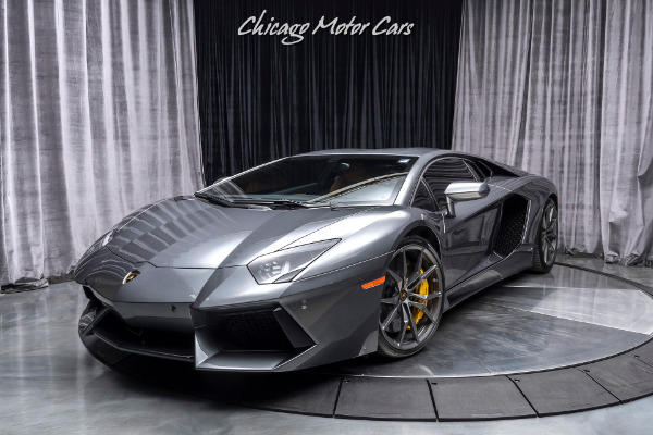Used 2015 Lamborghini Aventador LP700-4 Coupe Original MSRP $458k+ Serviced Only 5k Miles! for sale Sold at Chicago Motor Cars in West Chicago IL 60185 4
