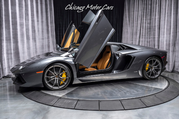 Used 2015 Lamborghini Aventador LP700-4 Coupe Original MSRP $458k+ Serviced Only 5k Miles! for sale Sold at Chicago Motor Cars in West Chicago IL 60185 1