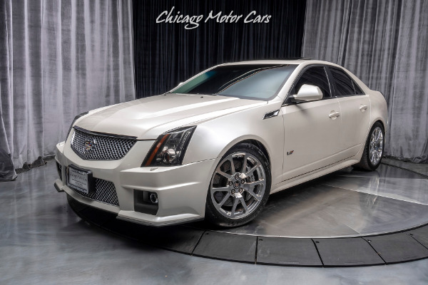 Used 2013 Cadillac CTS-V Sedan LOADED WITH THOUSANDS IN UPGRADES! 900+ HORSEPOWER! for sale Sold at Chicago Motor Cars in West Chicago IL 60185 2