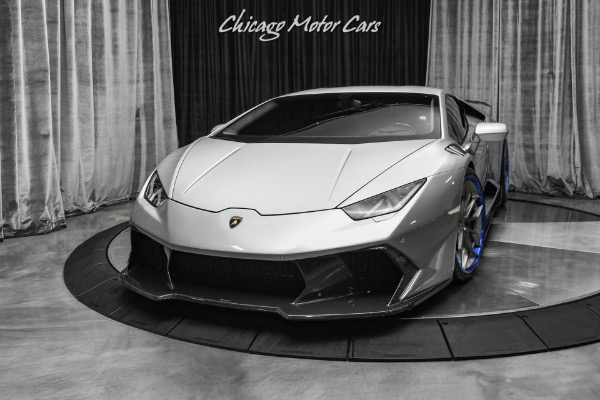 Used 2015 Lamborghini Huracan LP610-4 Coupe Vorsteiner NOVARA Carbon Fiber HREs for sale Sold at Chicago Motor Cars in West Chicago IL 60185 2