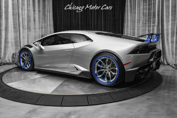 Used 2015 Lamborghini Huracan LP610-4 Coupe Vorsteiner NOVARA Carbon Fiber HREs for sale Sold at Chicago Motor Cars in West Chicago IL 60185 3