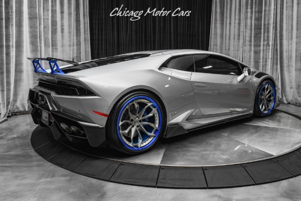 Used 2015 Lamborghini Huracan LP610-4 Coupe Vorsteiner NOVARA Carbon Fiber HREs for sale Sold at Chicago Motor Cars in West Chicago IL 60185 5