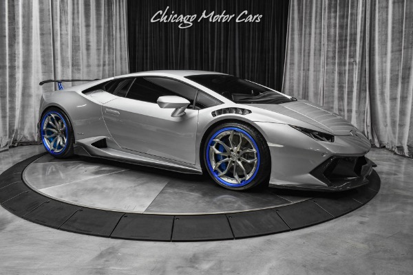 Used 2015 Lamborghini Huracan LP610-4 Coupe Vorsteiner NOVARA Carbon Fiber HREs for sale Sold at Chicago Motor Cars in West Chicago IL 60185 6