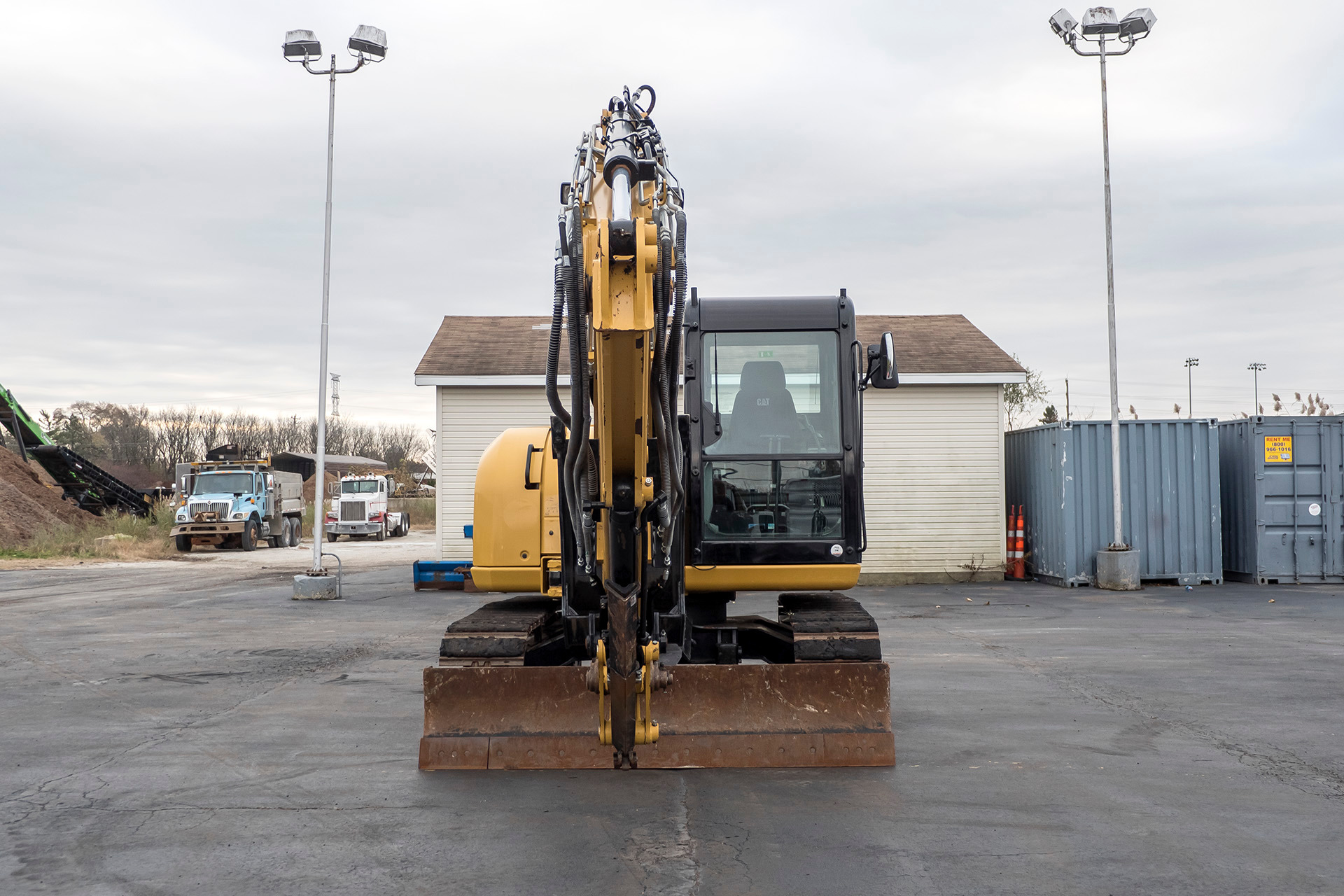 Used-2017-Caterpillar-308E2-Hydraulic-Excavator-ONLY-1100-HOURS