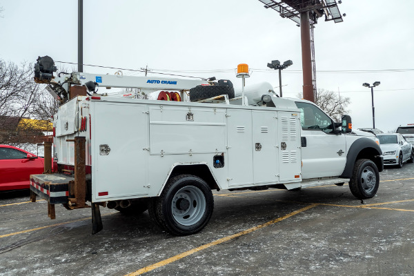 Used 2013 Ford F550 XL 4X4 Service Truck for sale Sold at Chicago Motor Cars in West Chicago IL 60185 4