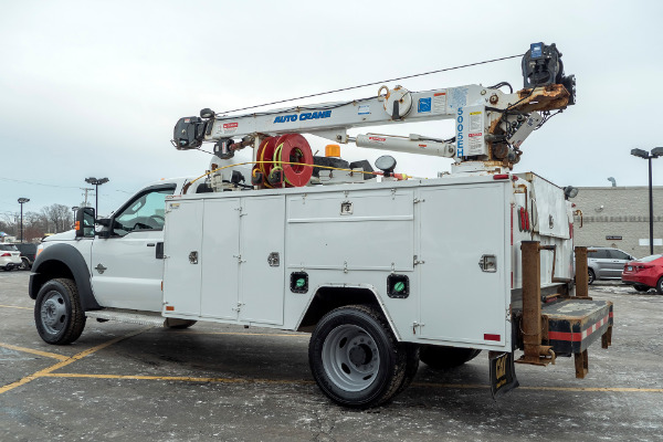 Used 2013 Ford F550 XL 4X4 Service Truck for sale Sold at Chicago Motor Cars in West Chicago IL 60185 6