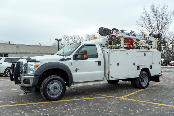 Used 2013 Ford F550 XL 4X4 Service Truck for sale Sold at Chicago Motor Cars in West Chicago IL 60185 1
