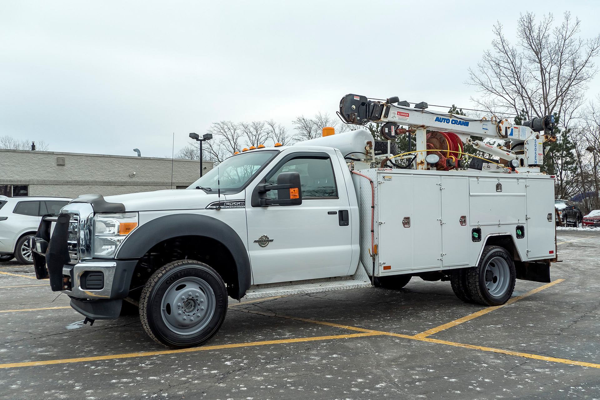 Used 2013 Ford F550 XL 4X4 Service Truck for sale Sold at Chicago Motor Cars in West Chicago IL 60185 1