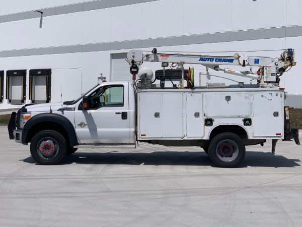 Used 2013 Ford F550 XLT 4X4 Service Truck for sale Sold at Chicago Motor Cars in West Chicago IL 60185 2