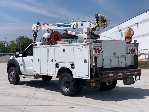 Used 2013 Ford F550 XLT 4X4 Service Truck for sale Sold at Chicago Motor Cars in West Chicago IL 60185 3