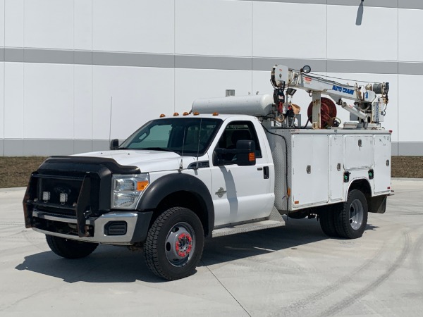 Used 2013 Ford F550 XLT 4X4 Service Truck for sale Sold at Chicago Motor Cars in West Chicago IL 60185 1
