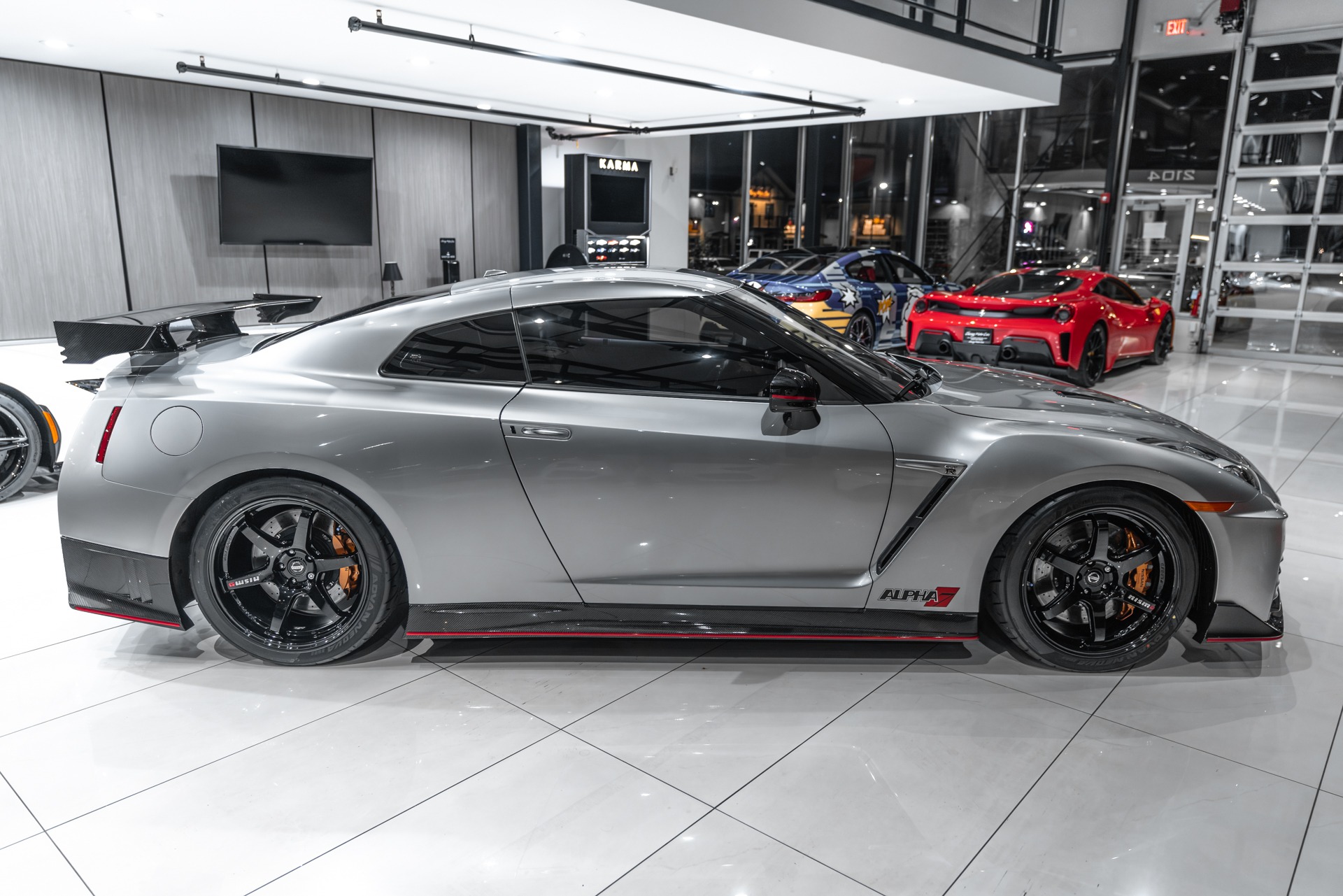 Used-2017-Nissan-GT-R-NISMO-Coupe-RARE-Example-AMS-ALPHA-7-HKS-Titanium-Exhaust-LOW-Miles