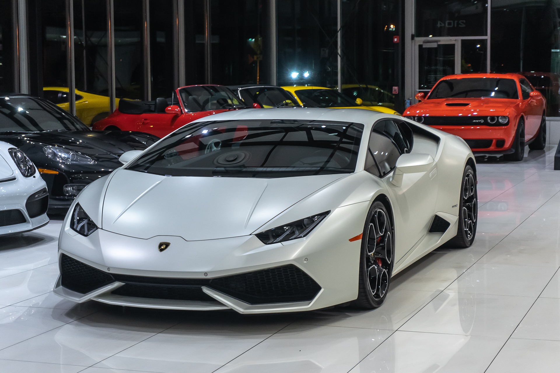 Used-2015-Lamborghini-Huracan-LP-610-4-MSRP-296K-BIANCO-CANOPUS-14K-OPTION