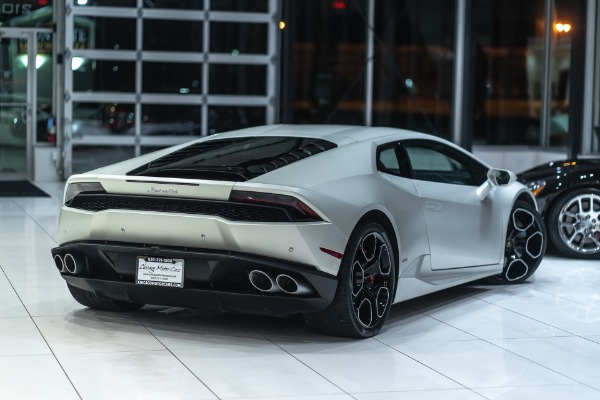 Used 2015 Lamborghini Huracan LP 610-4 MSRP $296K+ *BIANCO CANOPUS $14K OPTION* for sale Sold at Chicago Motor Cars in West Chicago IL 60185 4