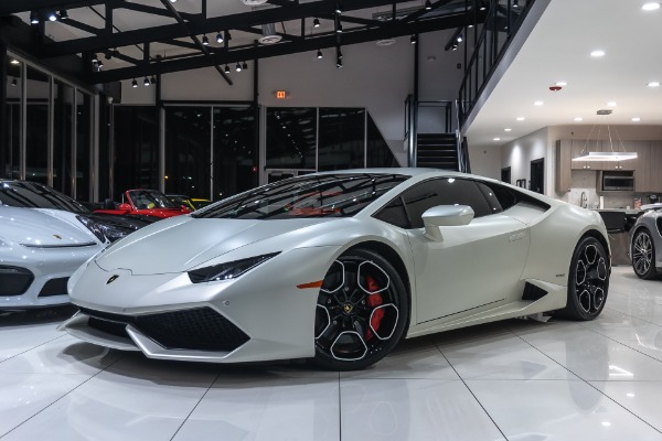Used 2015 Lamborghini Huracan LP 610-4 MSRP $296K+ *BIANCO CANOPUS $14K OPTION* for sale Sold at Chicago Motor Cars in West Chicago IL 60185 5