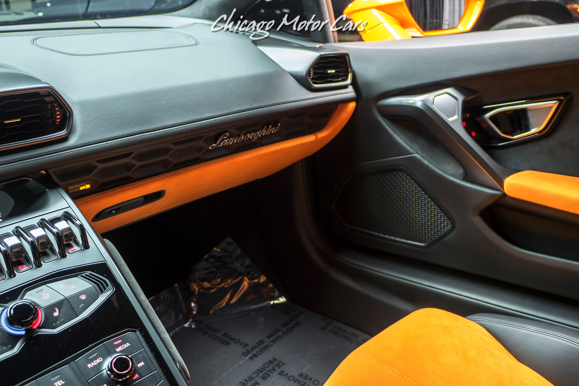 Used-2015-Lamborghini-Huracan-LP610-4-Coupe-Pearl-Orange-ONLY-6k-Miles-UPGRADES-