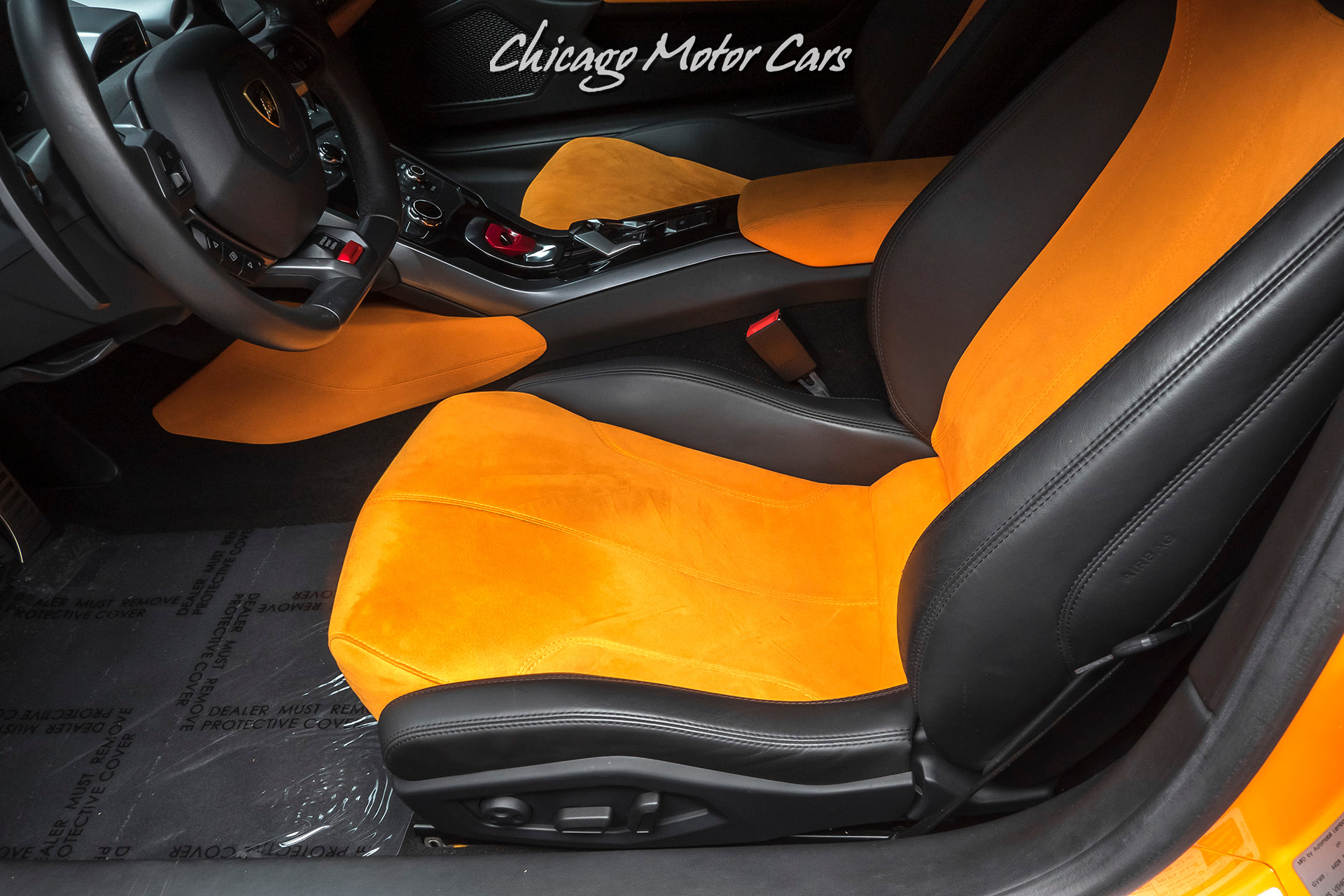 Used-2015-Lamborghini-Huracan-LP610-4-Coupe-Pearl-Orange-ONLY-6k-Miles-UPGRADES-