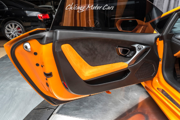 Used-2015-Lamborghini-Huracan-LP610-4-Coupe-Pearl-Orange-ONLY-6k-Miles-UPGRADES-