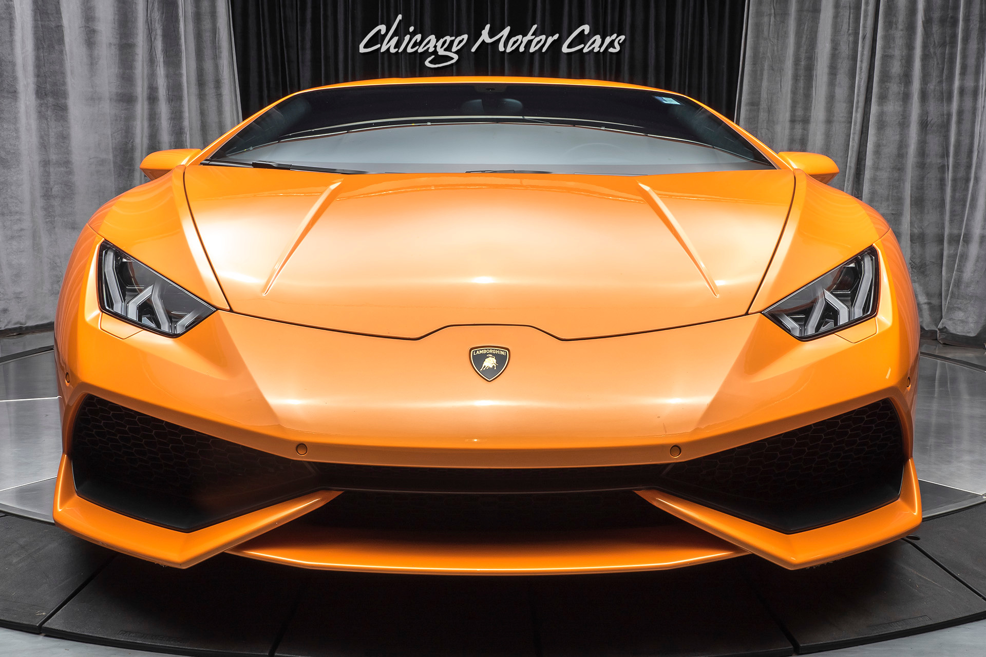 Used-2015-Lamborghini-Huracan-LP610-4-Coupe-Pearl-Orange-ONLY-6k-Miles-UPGRADES-