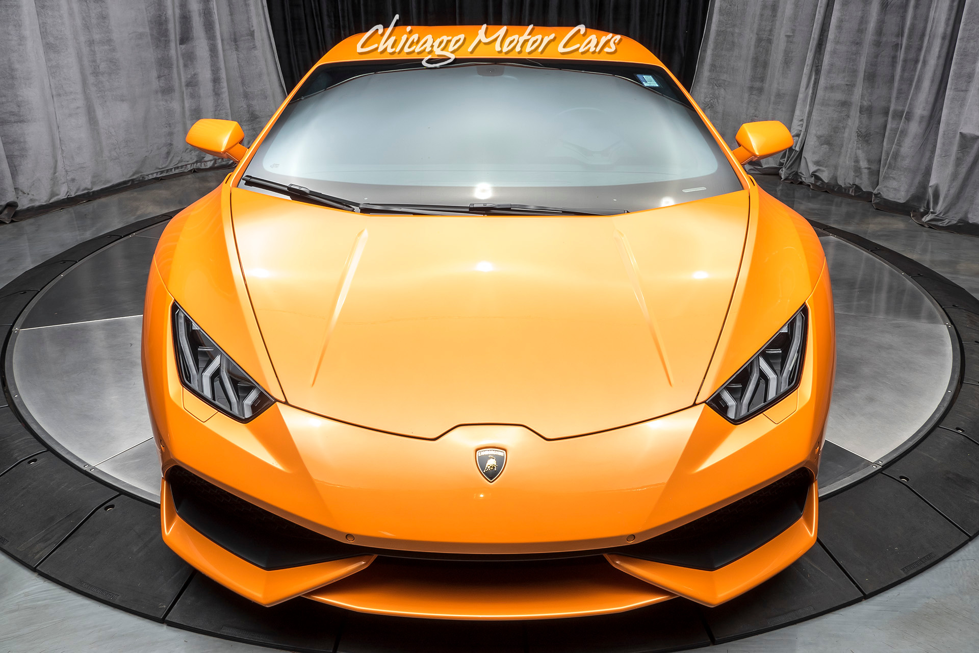 Used-2015-Lamborghini-Huracan-LP610-4-Coupe-Pearl-Orange-ONLY-6k-Miles-UPGRADES-