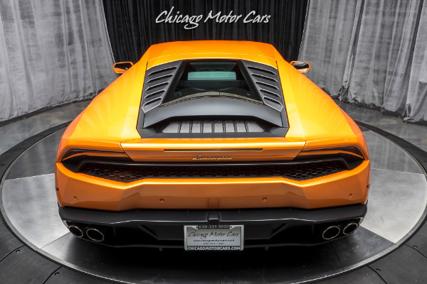 Used-2015-Lamborghini-Huracan-LP610-4-Coupe-Pearl-Orange-ONLY-6k-Miles-UPGRADES-