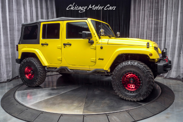 Used 2015 Jeep Wrangler Unlimited Wrangler Unlimited X 4X4 SUV + LOADED WITH UPGRADES! LIFT KIT! for sale Sold at Chicago Motor Cars in West Chicago IL 60185 6