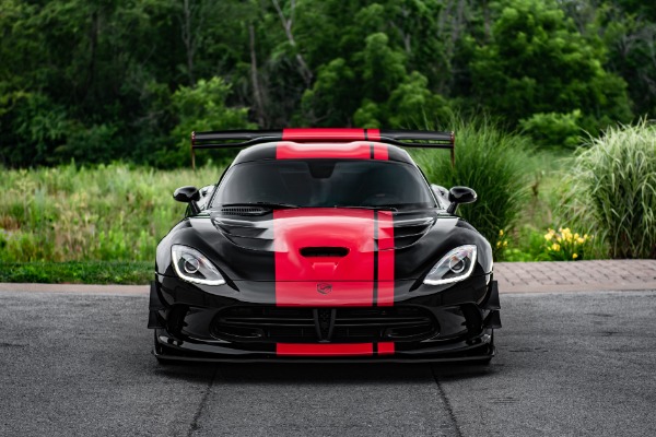 Used 2017 Dodge Viper GTC ACR Coupe 1:28 Edition 311 Miles EXTREME AERO PKG SIGNED BY FACTORY for sale $875,800 at Chicago Motor Cars in West Chicago IL 60185 6