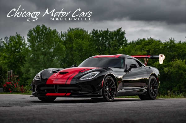 Used 2017 Dodge Viper GTC ACR Coupe 1:28 Edition 311 Miles EXTREME AERO PKG SIGNED BY FACTORY for sale $875,800 at Chicago Motor Cars in West Chicago IL