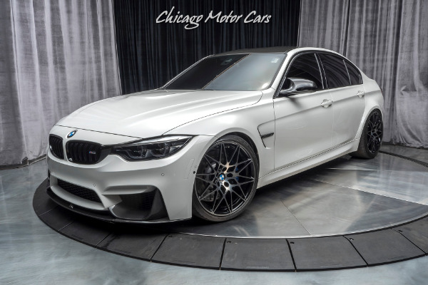 Used 2018 BMW M3 Competition Sedan MSRP $82K+ Upgrades! LOADED! Carbon Fiber! for sale Sold at Chicago Motor Cars in West Chicago IL 60185 2