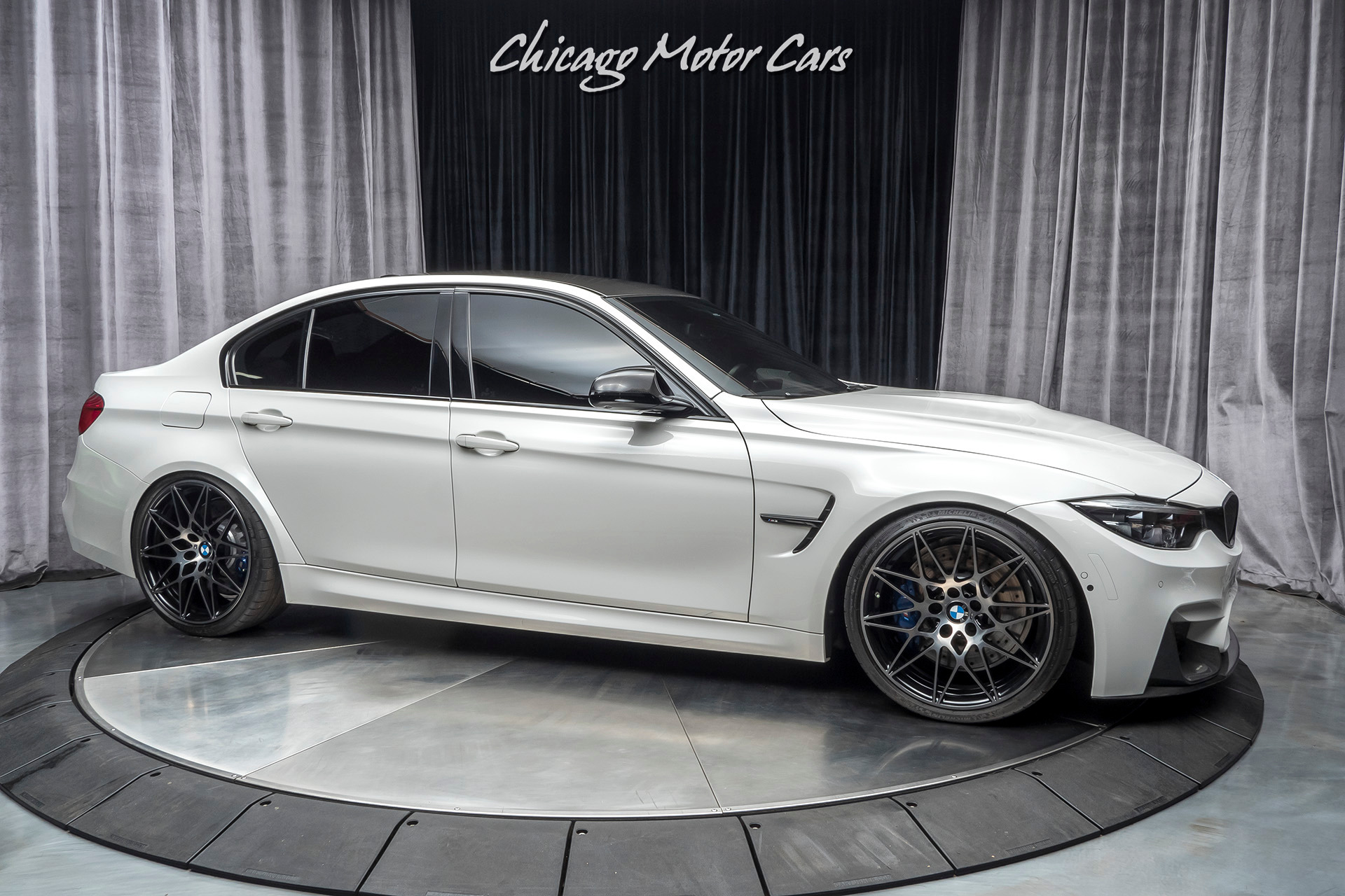 Used 18 Bmw M3 Competition Sedan Msrp k Upgrades Loaded Carbon Fiber For Sale Special Pricing Chicago Motor Cars Stock