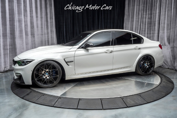 Used 2018 BMW M3 Competition Sedan MSRP $82K+ Upgrades! LOADED! Carbon Fiber! for sale Sold at Chicago Motor Cars in West Chicago IL 60185 1