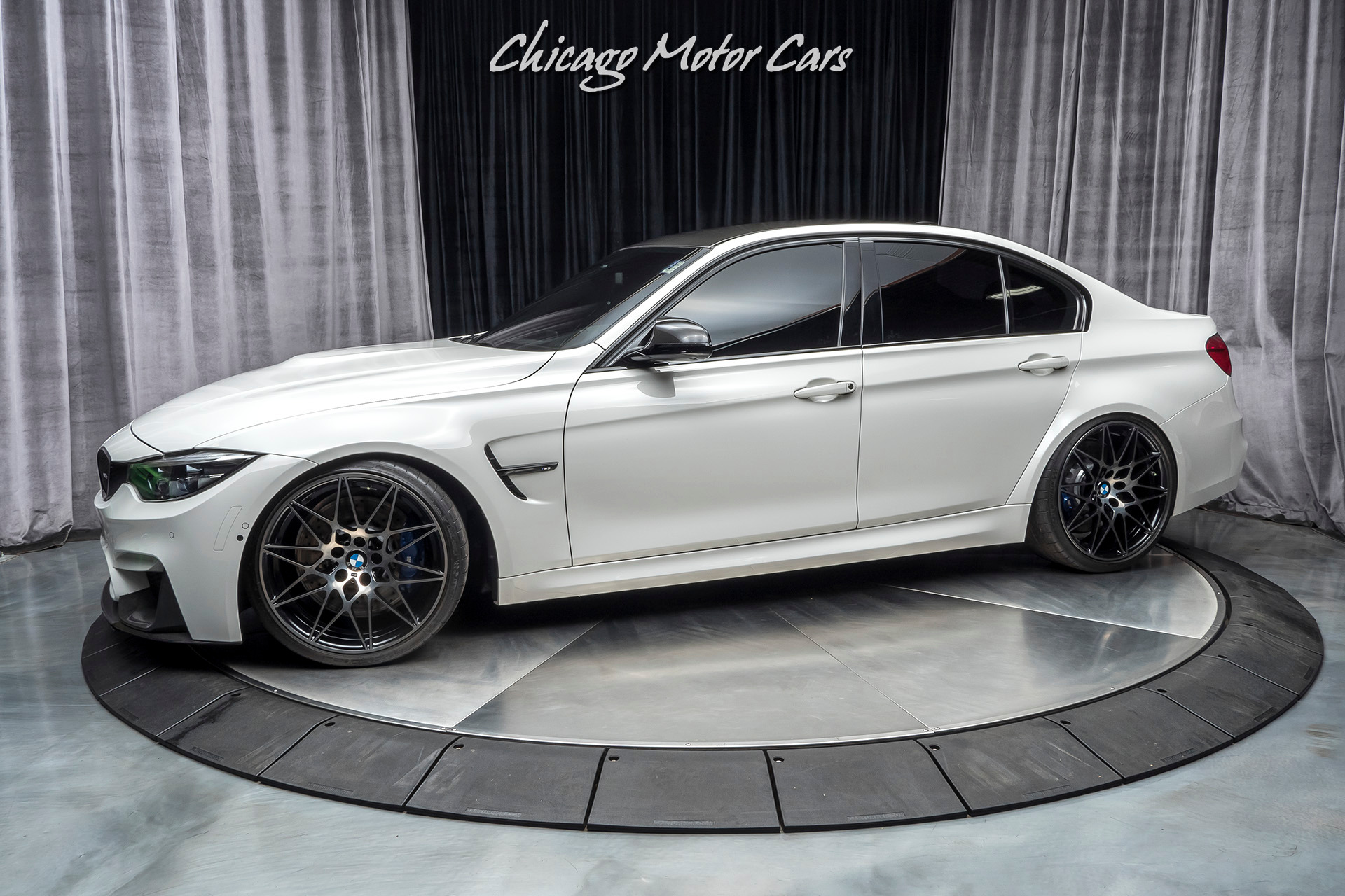 Used 18 Bmw M3 Competition Sedan Msrp k Upgrades Loaded Carbon Fiber For Sale Special Pricing Chicago Motor Cars Stock