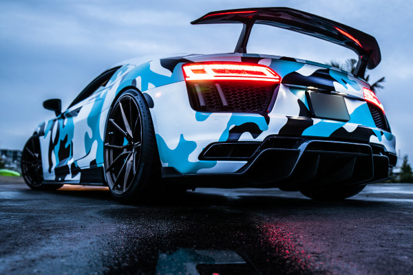 Used 2017 Audi R8 R8 5.2 quattro V10 Coupe 1016 Industries Aerokit CARBON $60k+ in UPGRADEs for sale Sold at Chicago Motor Cars in West Chicago IL 60185 5