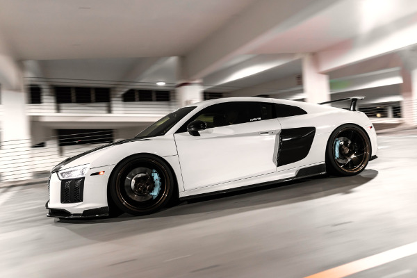 Used 2017 Audi R8 R8 5.2 quattro V10 Coupe 1016 Industries Aerokit CARBON $60k+ in UPGRADEs for sale Sold at Chicago Motor Cars in West Chicago IL 60185 6