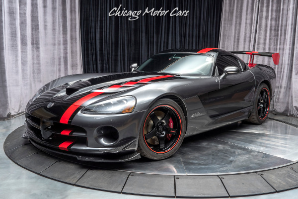 Used 2009 Dodge Viper ACR Coupe 9k Miles! Collector Quality! Stripes! for sale Sold at Chicago Motor Cars in West Chicago IL 60185 2