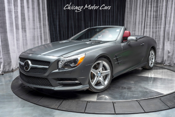 Used 2015 Mercedes-Benz SL550 Convertible Sport Package! MATTE Exterior Color! LOADED for sale Sold at Chicago Motor Cars in West Chicago IL 60185 2