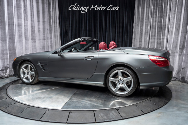 Used 2015 Mercedes-Benz SL550 Convertible Sport Package! MATTE Exterior Color! LOADED for sale Sold at Chicago Motor Cars in West Chicago IL 60185 3
