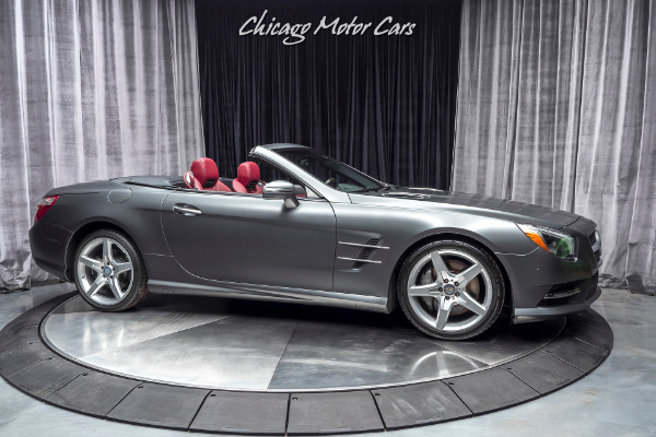 Used 2015 Mercedes-Benz SL550 Convertible Sport Package! MATTE Exterior Color! LOADED for sale Sold at Chicago Motor Cars in West Chicago IL 60185 6