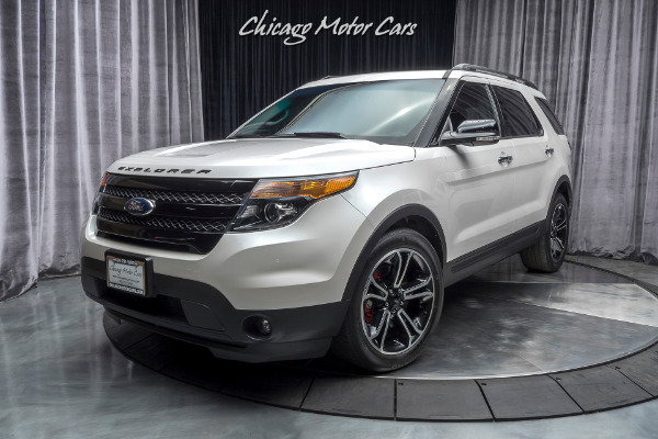 Used 2014 Ford Explorer Sport Ecoboost AWD REAR DVD ONLY 22K MILES! for sale Sold at Chicago Motor Cars in West Chicago IL 60185 2