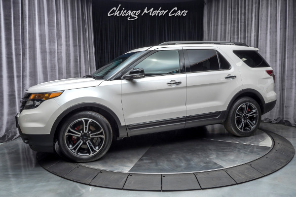 Used 2014 Ford Explorer Sport Ecoboost AWD REAR DVD ONLY 22K MILES! for sale Sold at Chicago Motor Cars in West Chicago IL 60185 1