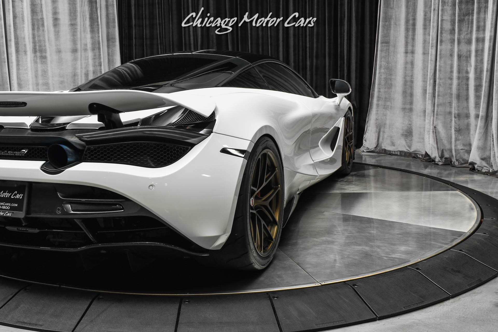 McLaren 720s Front Spoiler Lip Carbon Fiber - DMC